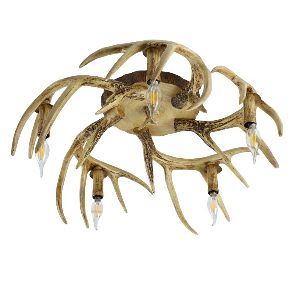 Silva LED Pendant Light/Flush Mount Ceiling Light Resin Metal Bedroom | Fioriscas