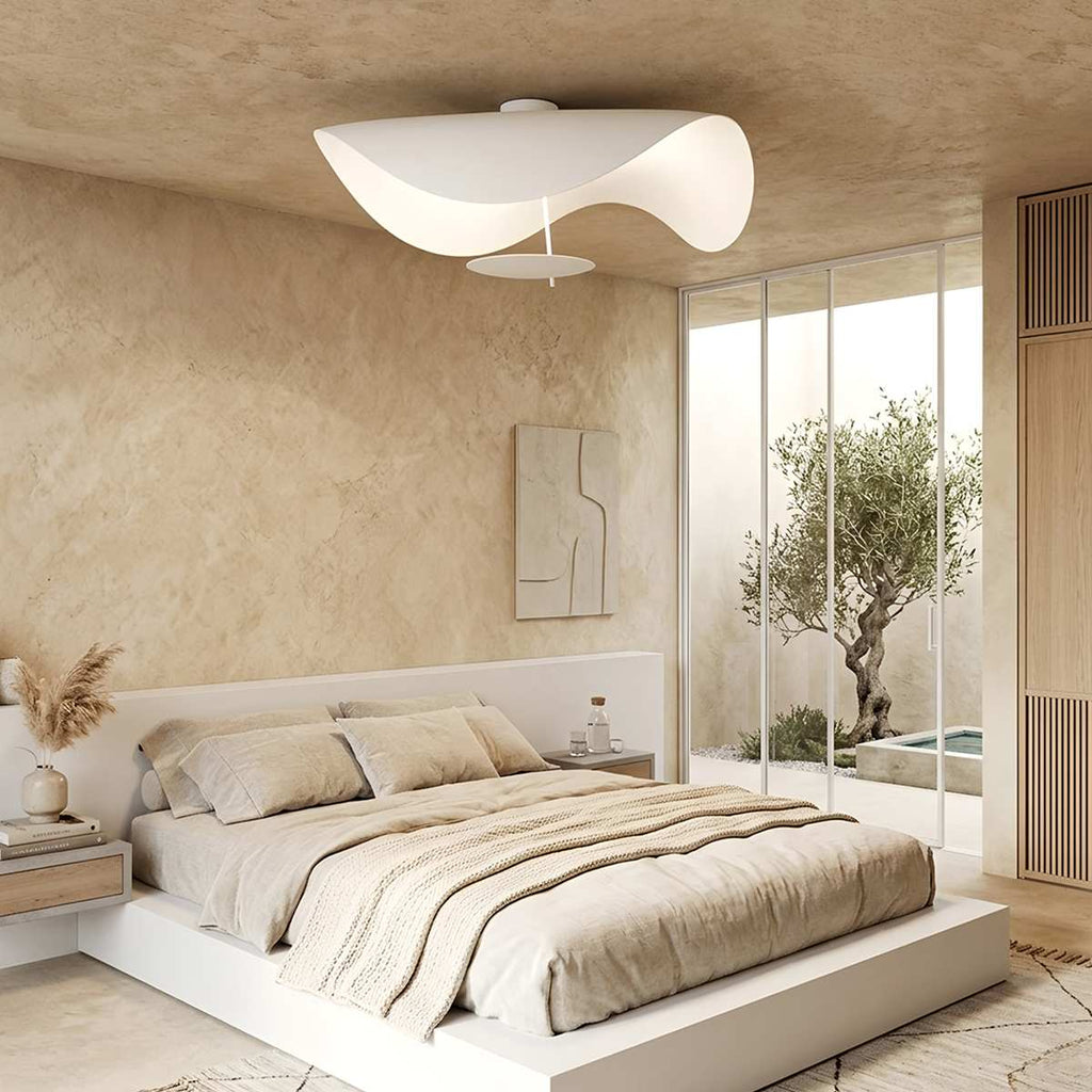 VerdeLeaf Orb Ceiling Light With Reflective Disc And Metal Shade
