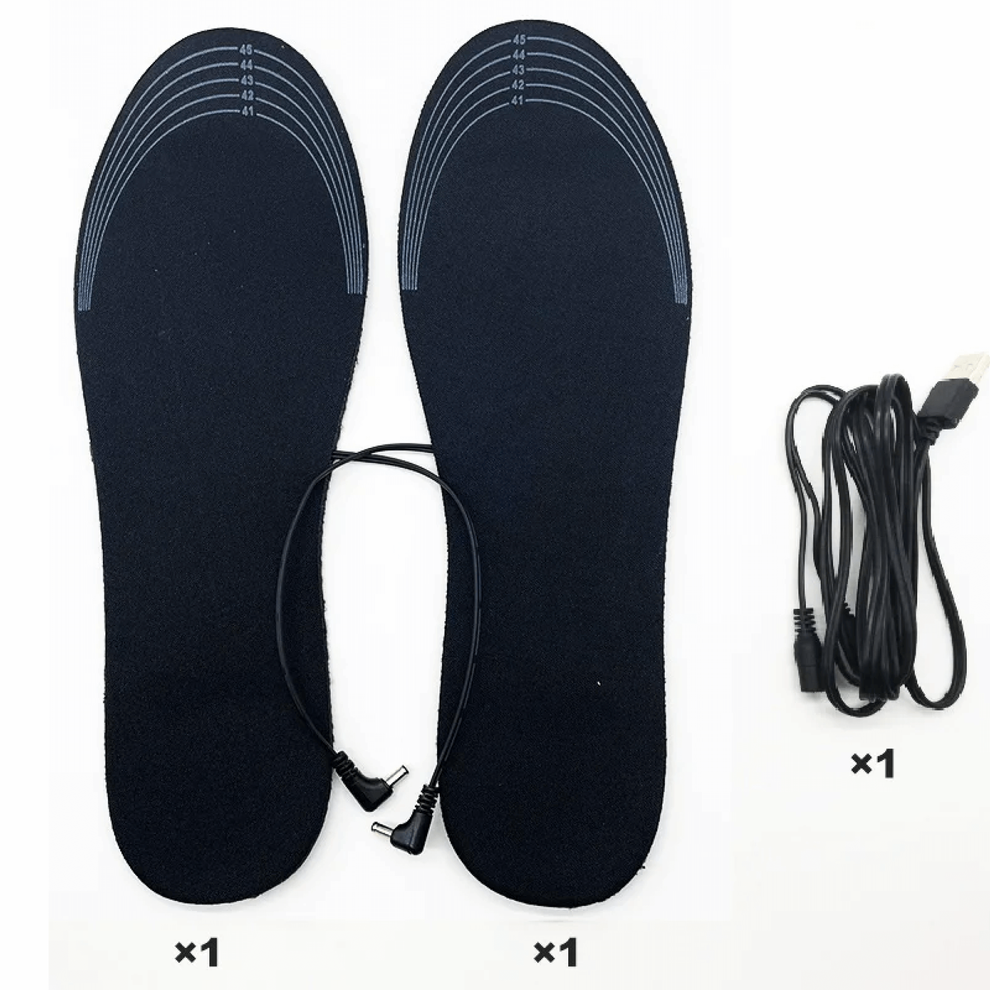 Plantillas térmicas recargables para botas con calor ajustable para los pies
