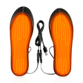 Plantillas térmicas recargables para botas con calor ajustable para los pies