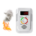 2-i-1-alarm til hjemmet ved gaslækager og kulilteovervågning