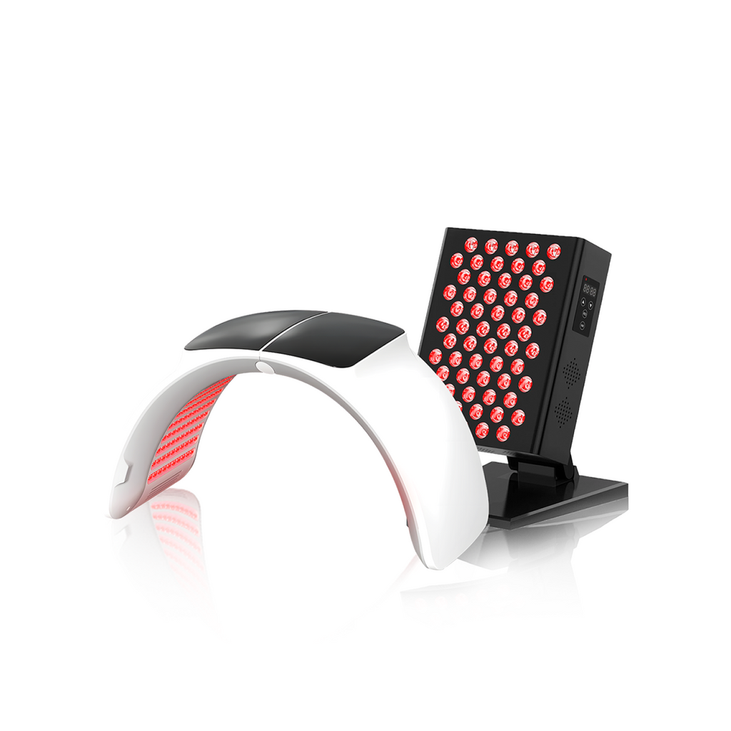 LED-huidtherapieapparaat met zeven golflengten voor het gezicht en lichaam