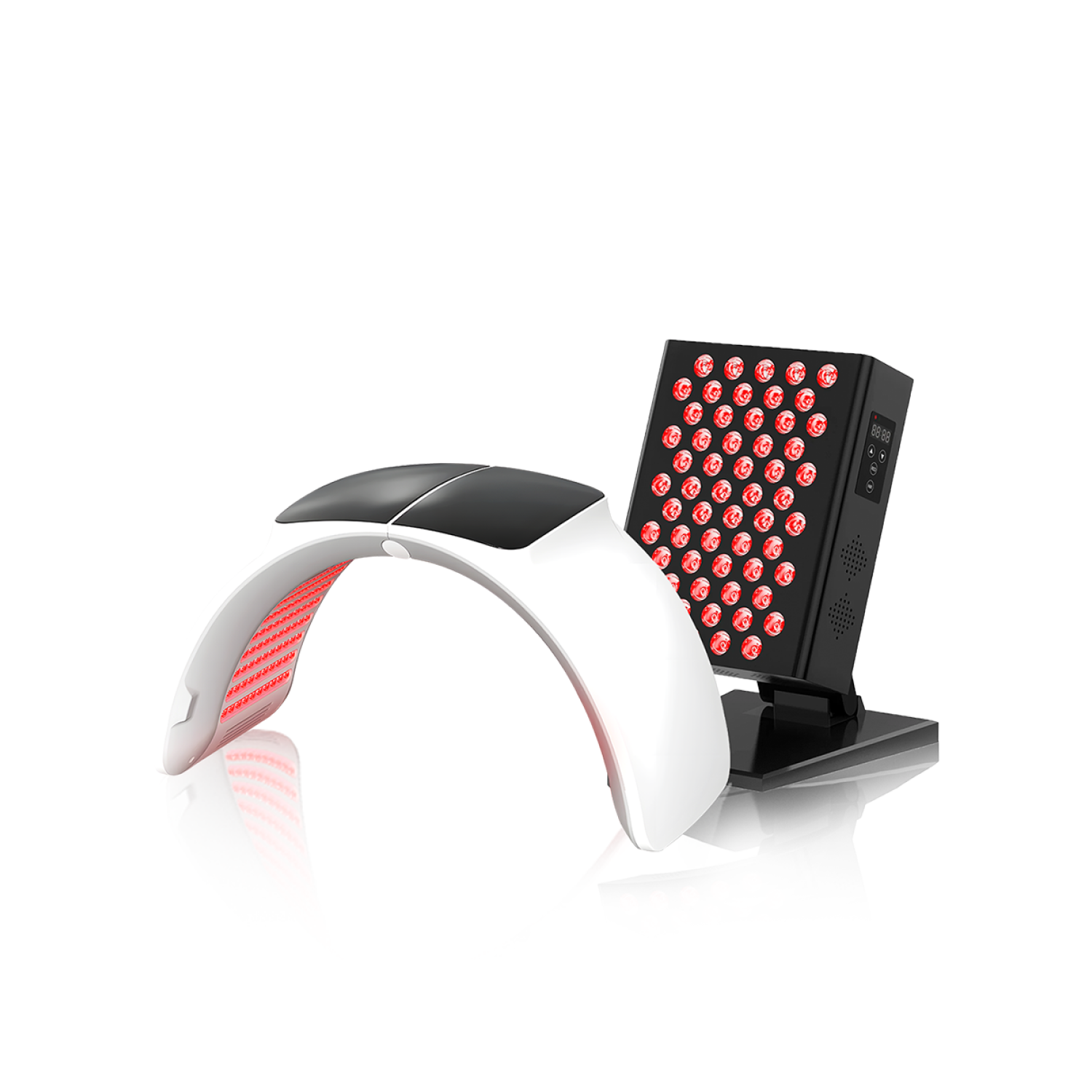 Seven-Wavelength LED Skin Therapy Device For Facial And Body Use