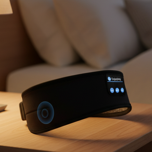 3 az 1-ben alvómaszk beépített Bluetooth fejhallgatóval - Fioriscas
