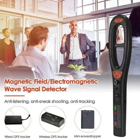 Detetor GPS SentinelX e detetor de câmaras ocultas com mangueira de deteção