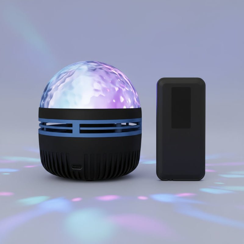 Lampe projecteur ciel étoilé USB pour chambre et fêtes - Fioriscas