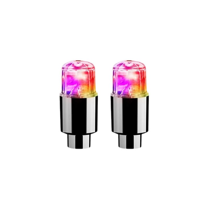 Tappi valvola LED per auto, biciclette e scooter - Fioriscas