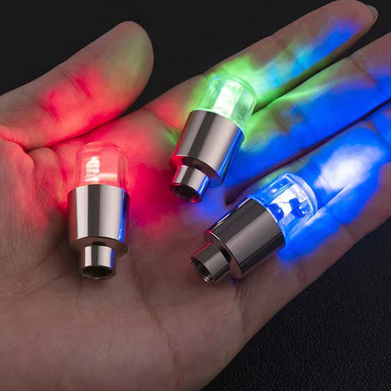 Tappi valvola LED per auto, biciclette e scooter - Fioriscas