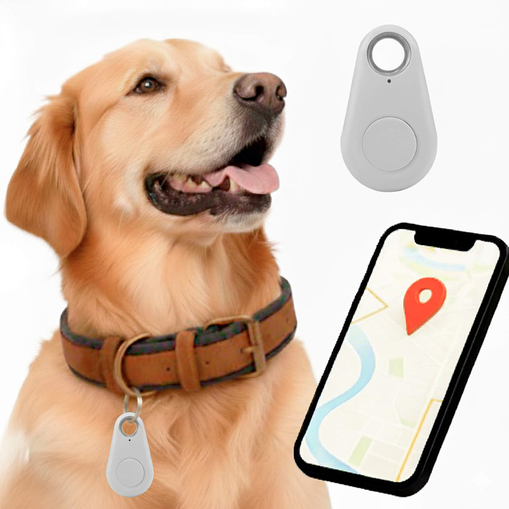 Kirra-vesitiivis GPS-paikannin koiralle Apple Etsi -palveluun, ei tilausmaksua