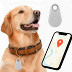 Kirra-vesitiivis GPS-paikannin koiralle Apple Etsi -palveluun, ei tilausmaksua