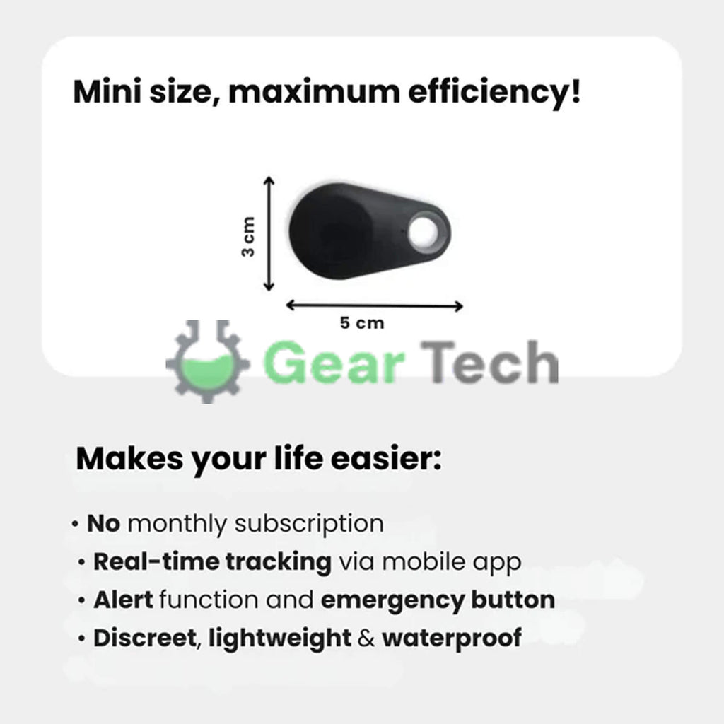 Kirra-vesitiivis GPS-paikannin koiralle Apple Etsi -palveluun, ei tilausmaksua