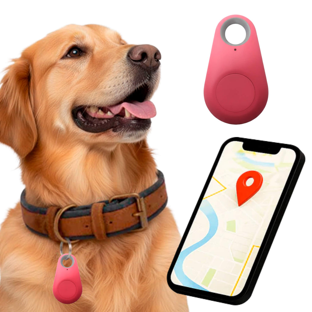 Kirra-vesitiivis GPS-paikannin koiralle Apple Etsi -palveluun, ei tilausmaksua