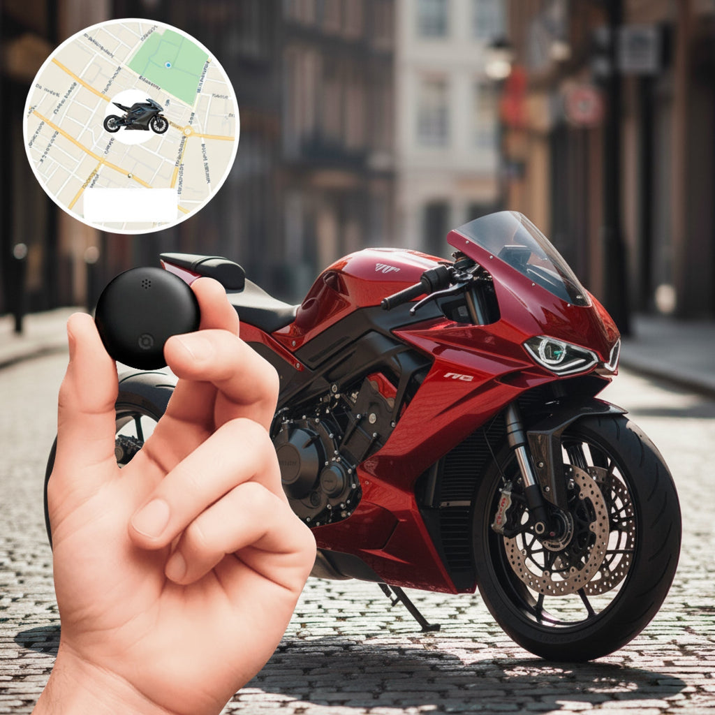 GPS lokátor pro motocykly Varo, bez předplatného, kompatibilní s iOS a Androidem