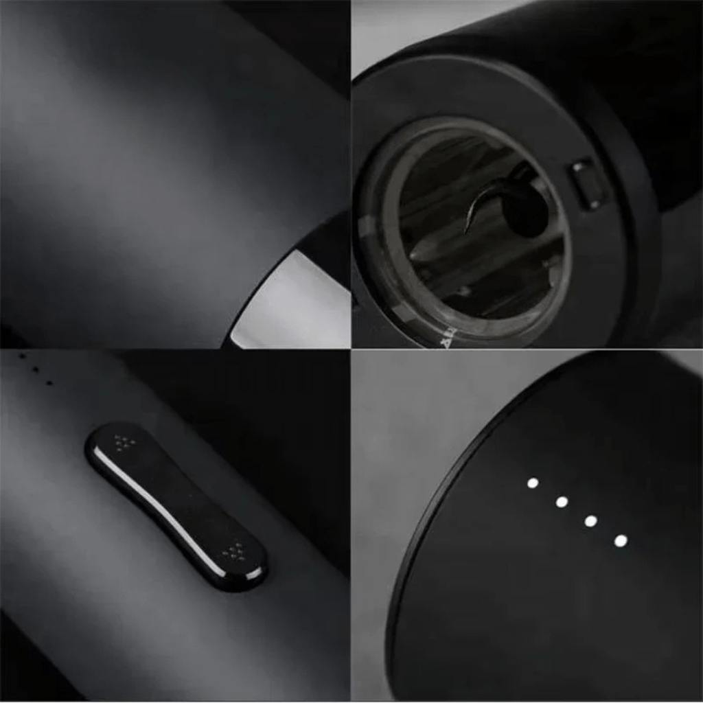 Ouvre-bouteille électrique rapide avec coupe-capsule - Fonctionnement facile par bouton - Fioriscas