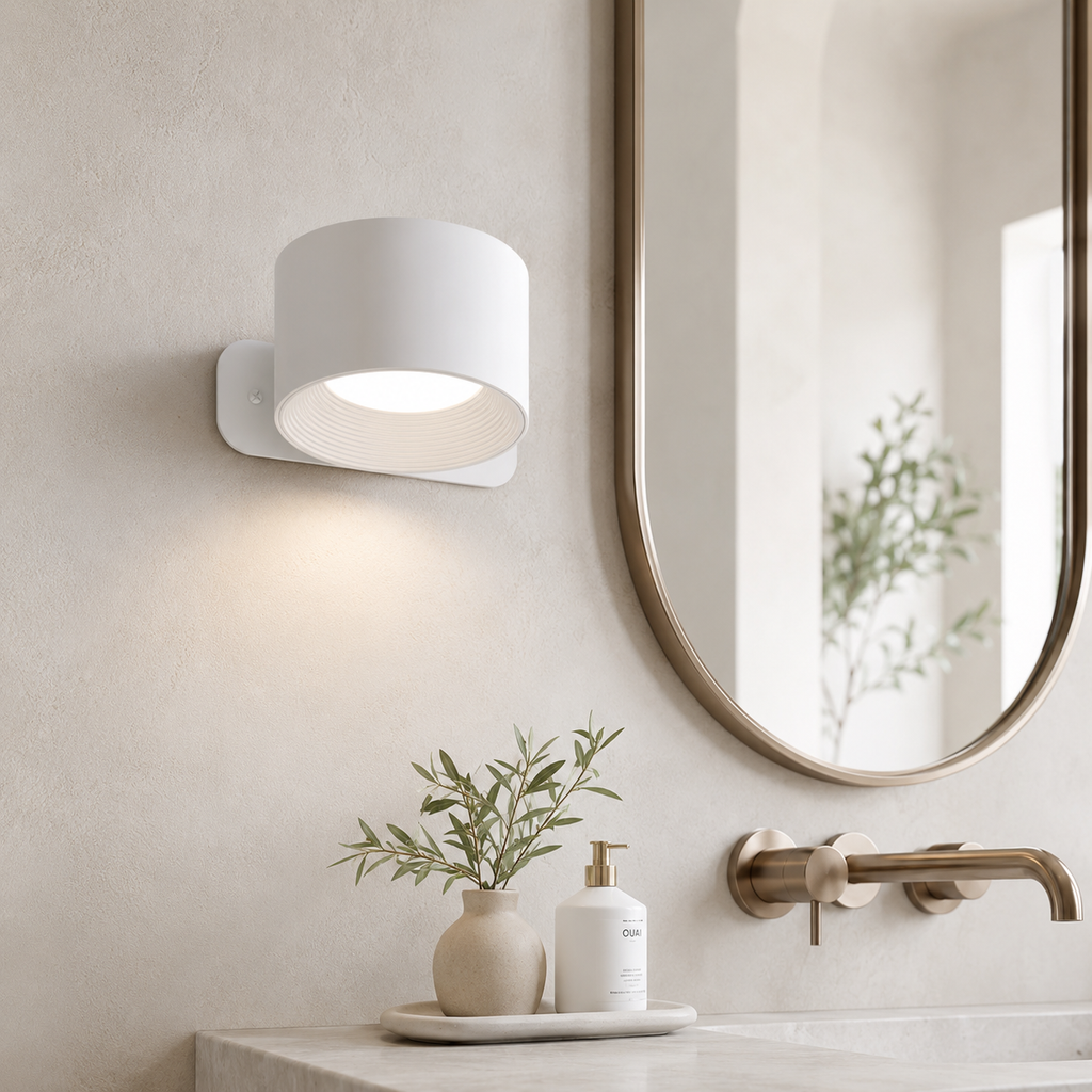 GlowLine Battery Powered Wireless Wall Lamp With USB C Charging