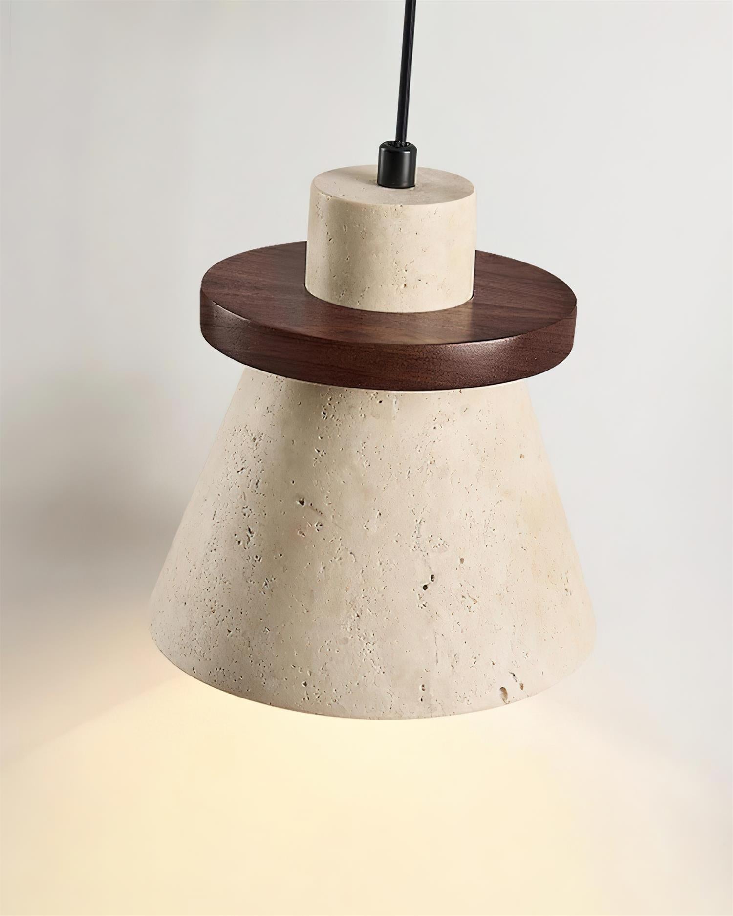 Jovia Travertine Pendant Lamp | Fioriscas
