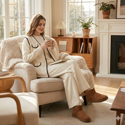 Cardigan Long Bohème Chic à Motifs Géométriques