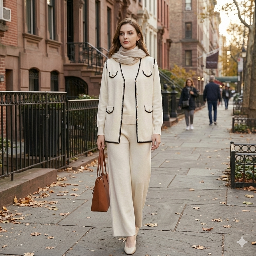 Cardigan Long Bohème Chic à Motifs Géométriques