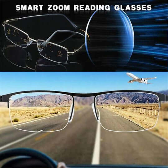 Progresivní brýle na čtení LumenSmart s vícezónovými čočkami navrženými v Německu