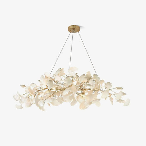 Arux Gingko Chandelier Art Deco Bent Downwards - Neutralighting