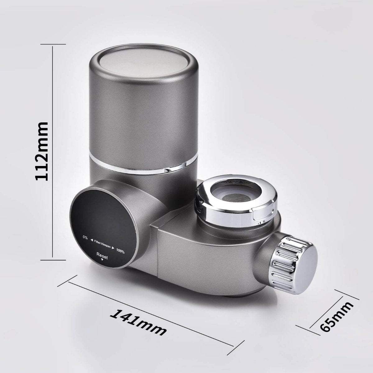ClearView Faucet Water Filter With LED Display For Kitchen Tap Water