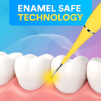 Ultrasonic Tooth Cleaner With Adjustable Sonic Vibration Settings