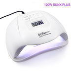 LumaPro 72W UV-LED-Nageltrockner, LCD-Timer mit Infrarot-Autosensor