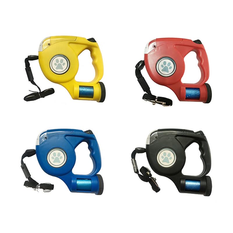 Laisse LED pour chien avec lampe intégrée pour des promenades en toute sécurité - Fioriscas