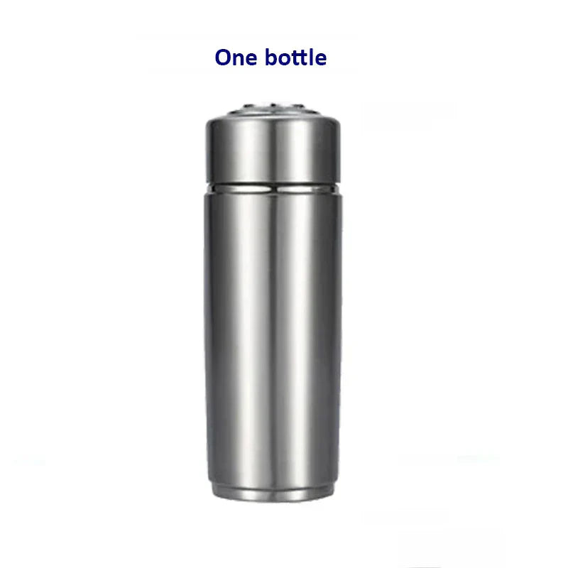 AeroHydra Stainless Steel Alkaline Water Bottle, Hydrogen Ionizer, pH 8-10