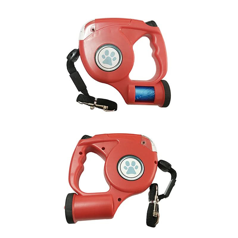 Laisse LED pour chien avec lampe intégrée pour des promenades en toute sécurité - Fioriscas