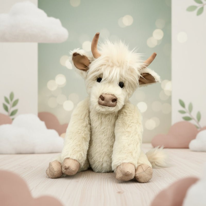 Highland tehén virágkoszorú díszítéssel - Fioriscas
