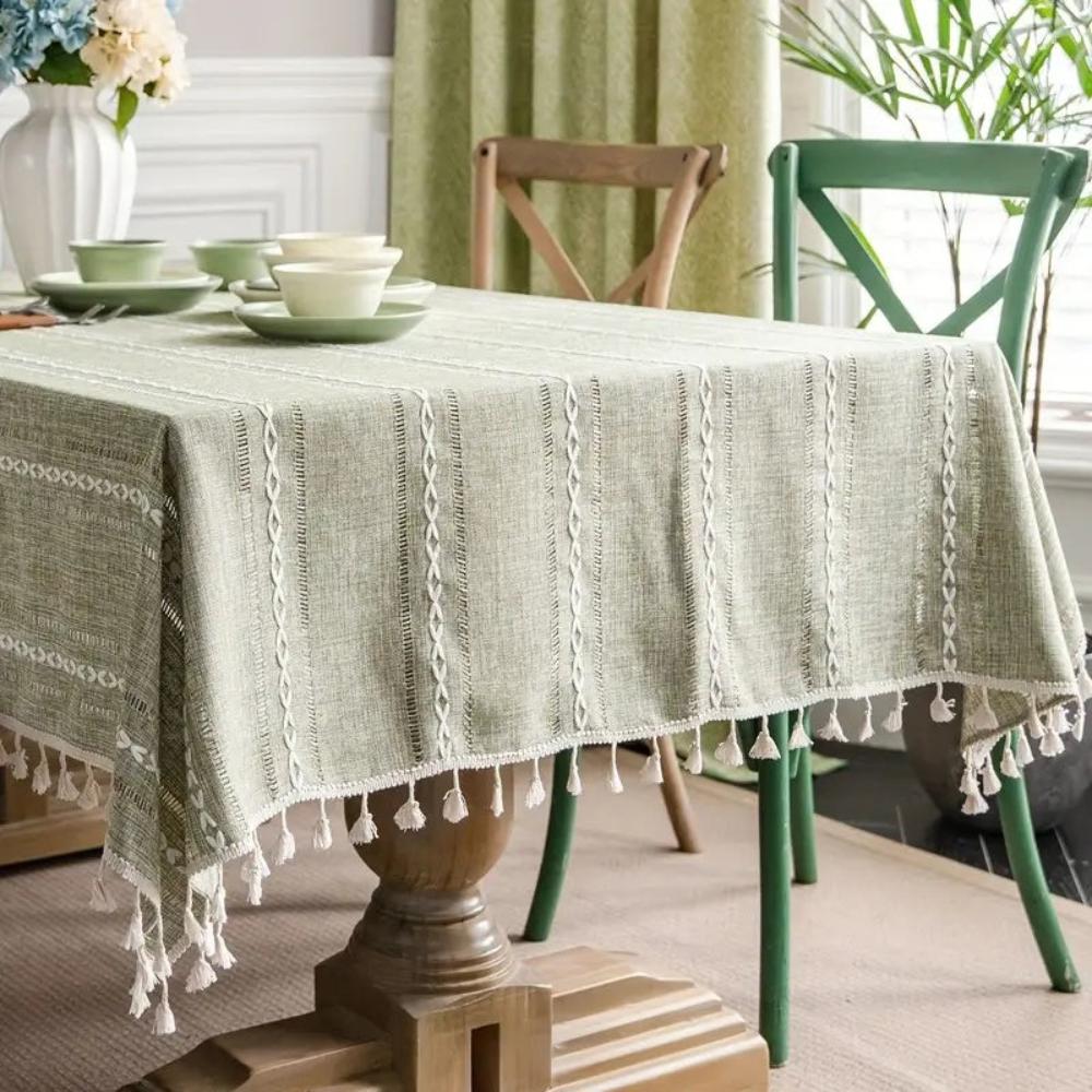 Nappe en coton et lin pour un look élégant - Fioriscas