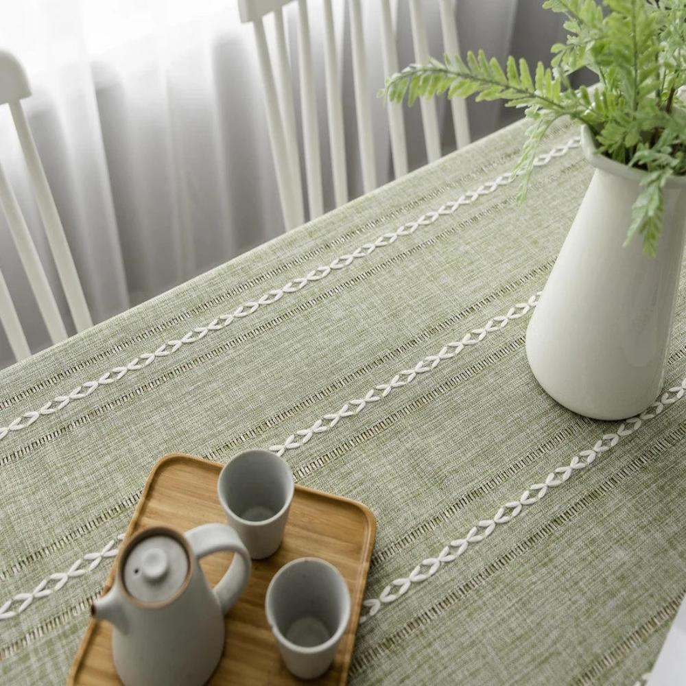 Nappe en coton et lin pour un look élégant - Fioriscas