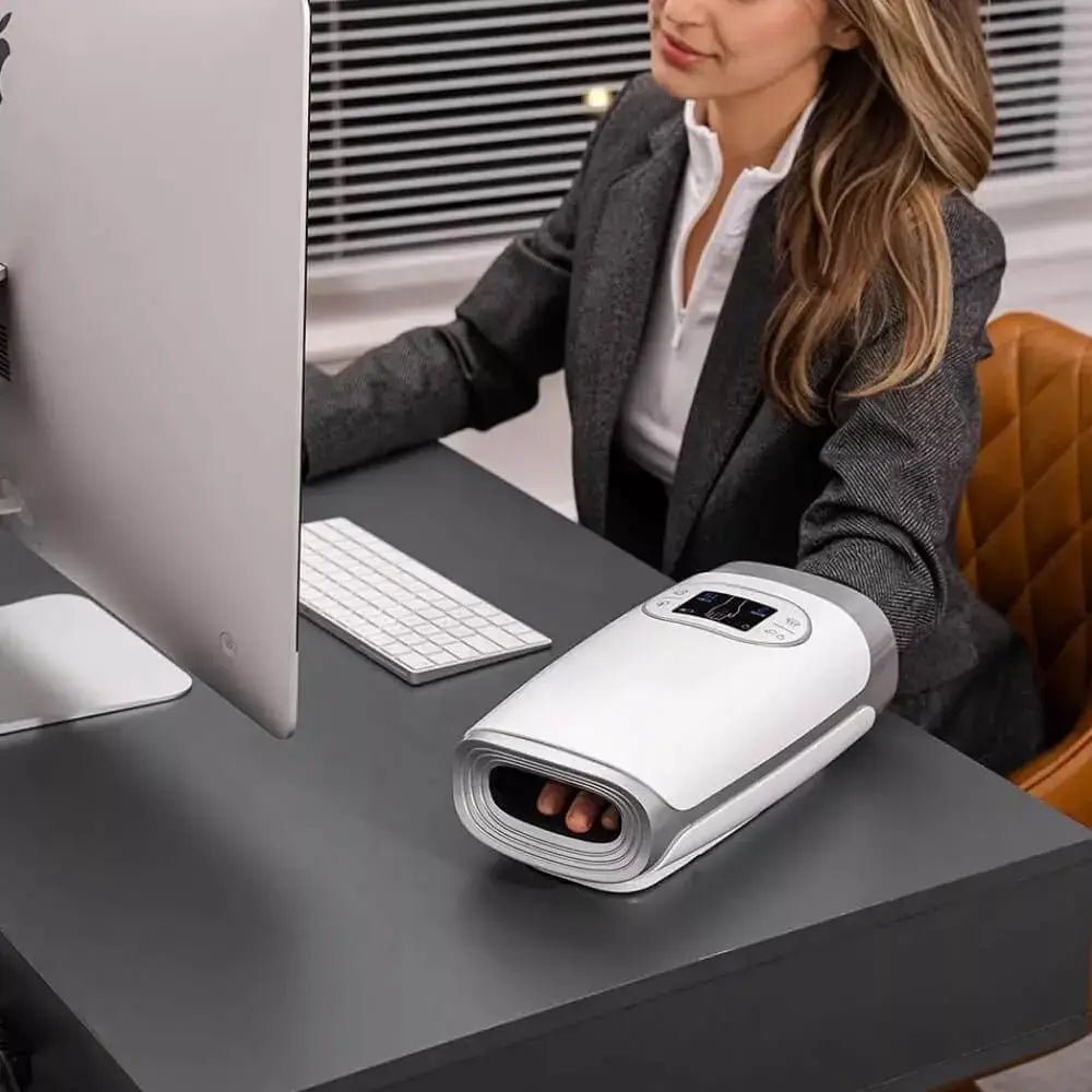 Velora Cordless Massager For Hands With Heat And Compression