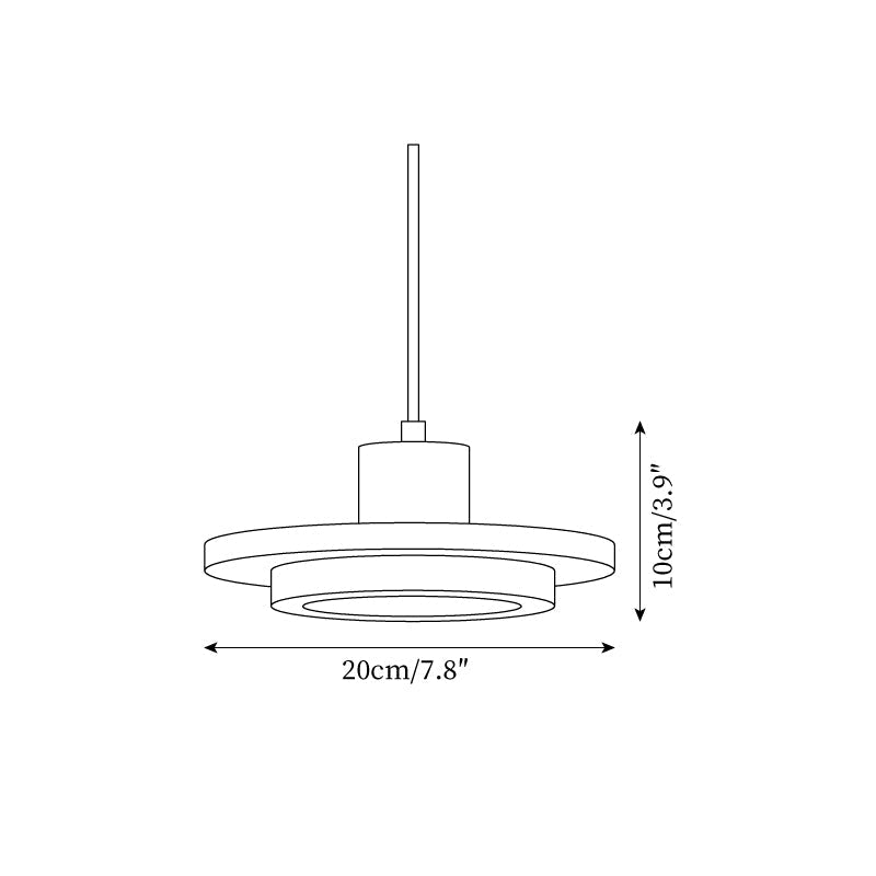 Solaro Travertine LED Pendant Light | Fioriscas