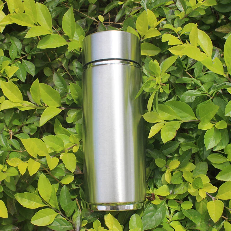 AeroHydra Stainless Steel Alkaline Water Bottle, Hydrogen Ionizer, pH 8-10