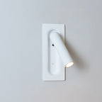 Lampada da lettura LED direzionale da parete per comodino