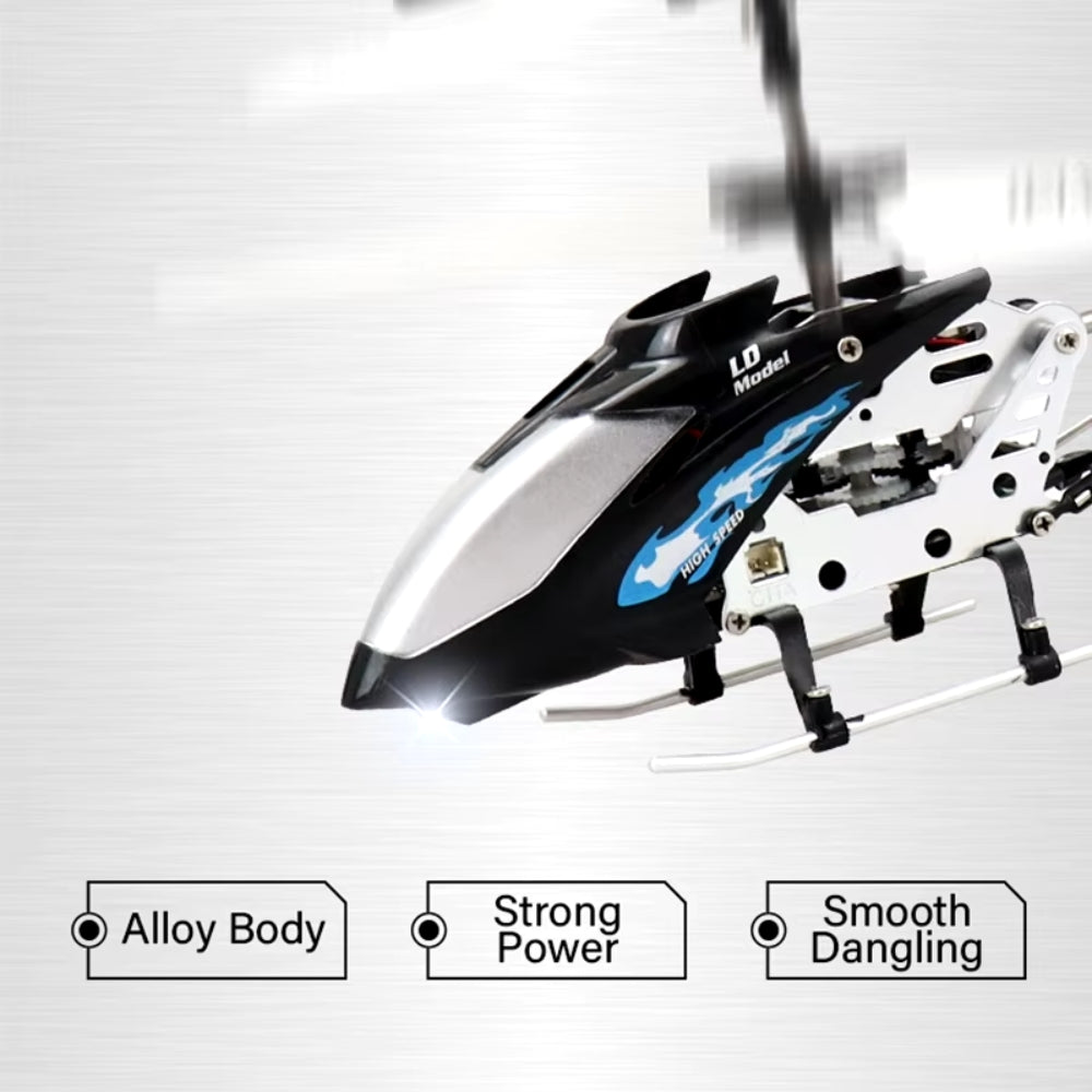 Mini RC vrtulník AstraVex SkyRidge s gyroskopickou stabilizací a kovovým rámem, 3,5kanálový