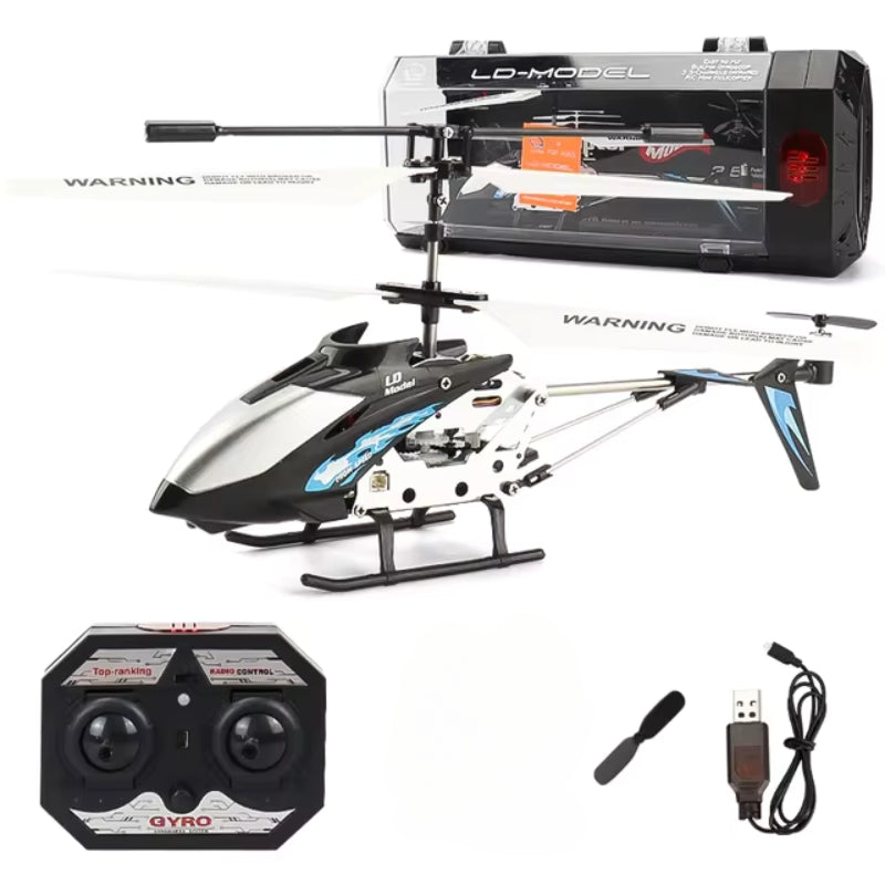 Mini RC vrtulník AstraVex SkyRidge s gyroskopickou stabilizací a kovovým rámem, 3,5kanálový
