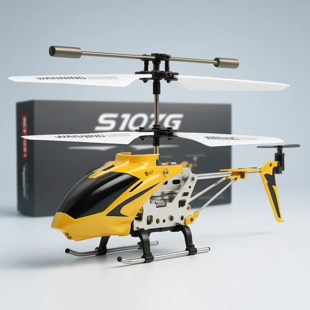 Mini RC vrtulník AstraVex SkyRidge s gyroskopickou stabilizací a kovovým rámem, 3,5kanálový