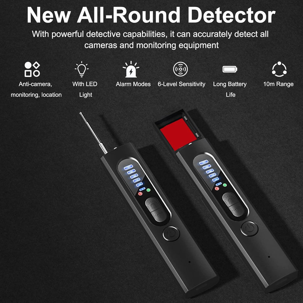 AegisScan – přenosný detektor skrytých kamer a GPS lokátorů s RF skenerem