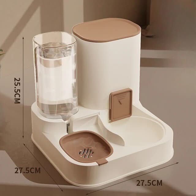 Automatic Food & Water Dispenser for Pets - Fioriscas