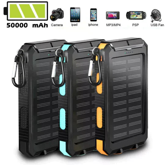 Voděodolná solární powerbanka LyraCharge, 30000mAh, s krytím IP67