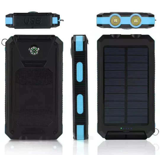 Voděodolná solární powerbanka LyraCharge, 30000mAh, s krytím IP67