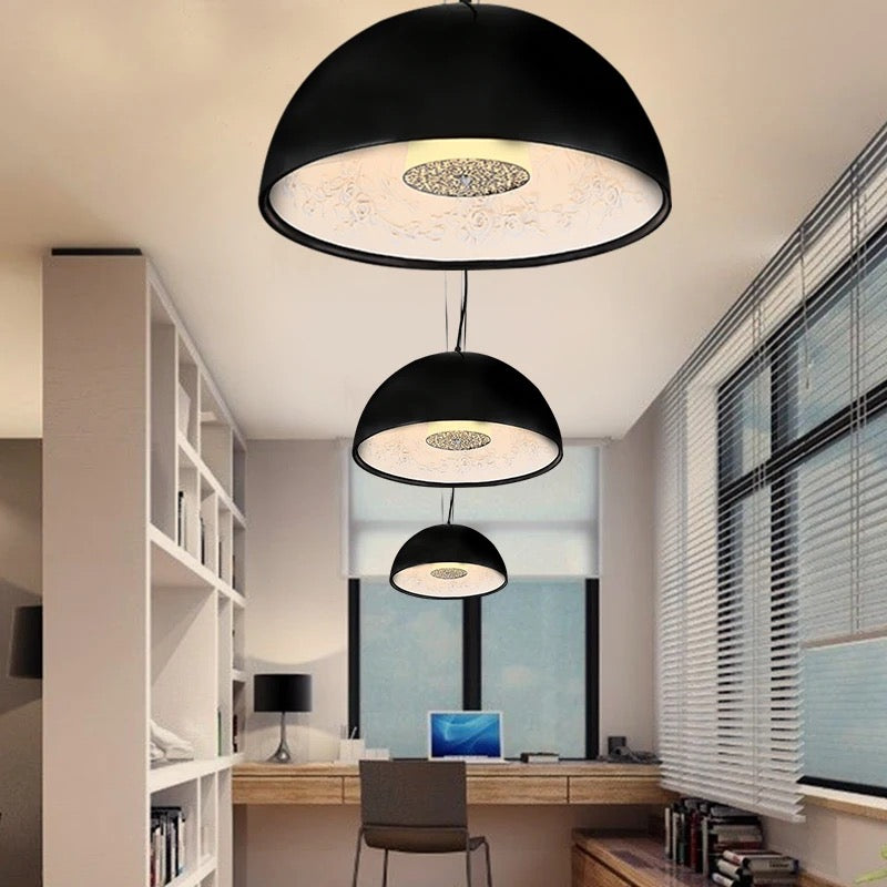 Suspension LED réglable de style mi-siècle pour salle à manger et salon