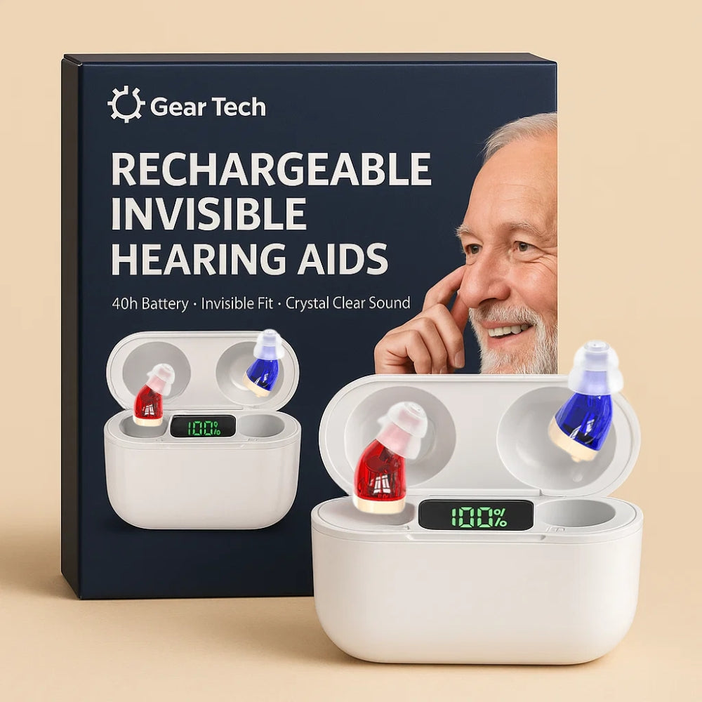 AuroraOne In Ear Hearing Aids Rechargeable With Crystal Clear Audio