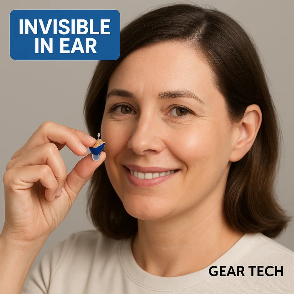 AuroraOne In Ear Hearing Aids Rechargeable With Crystal Clear Audio