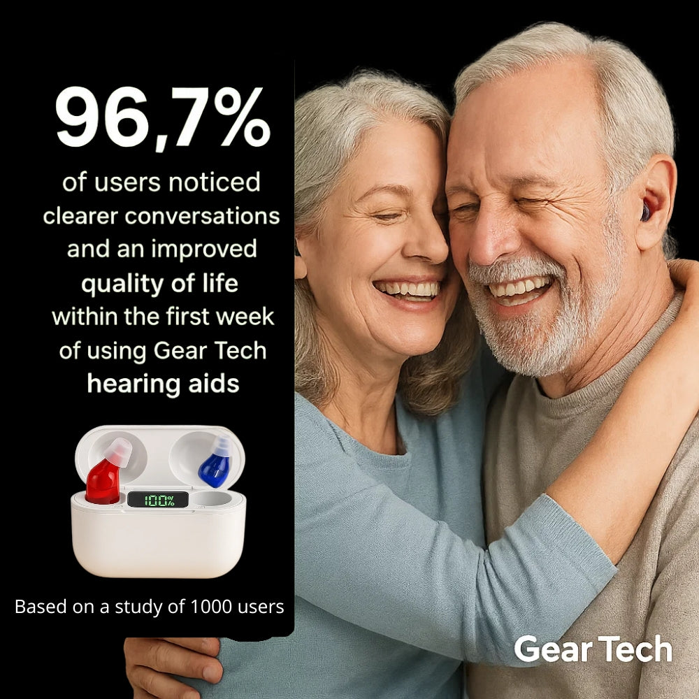AuroraOne In Ear Hearing Aids Rechargeable With Crystal Clear Audio
