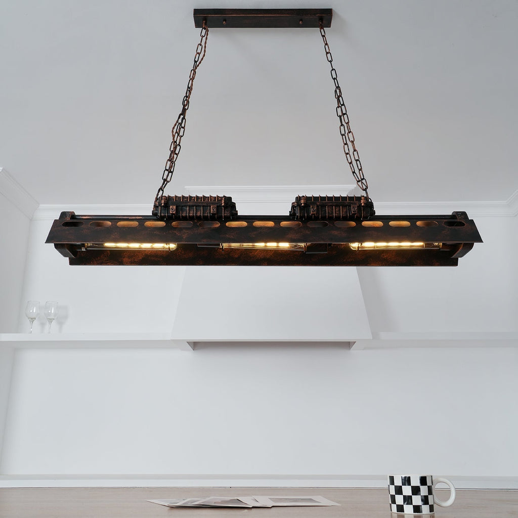 Noah Chandelier Industrial Steampunk | Fioriscas