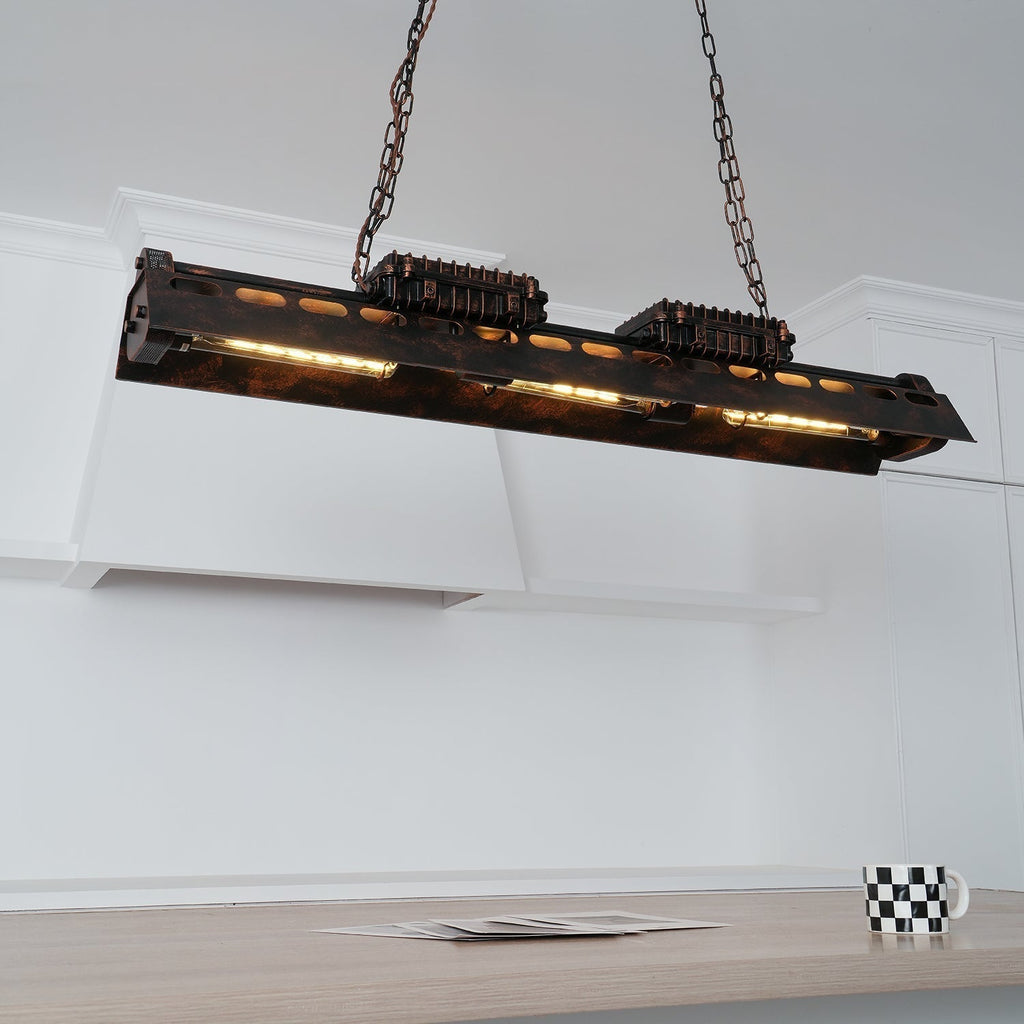Noah Chandelier Industrial Steampunk | Fioriscas